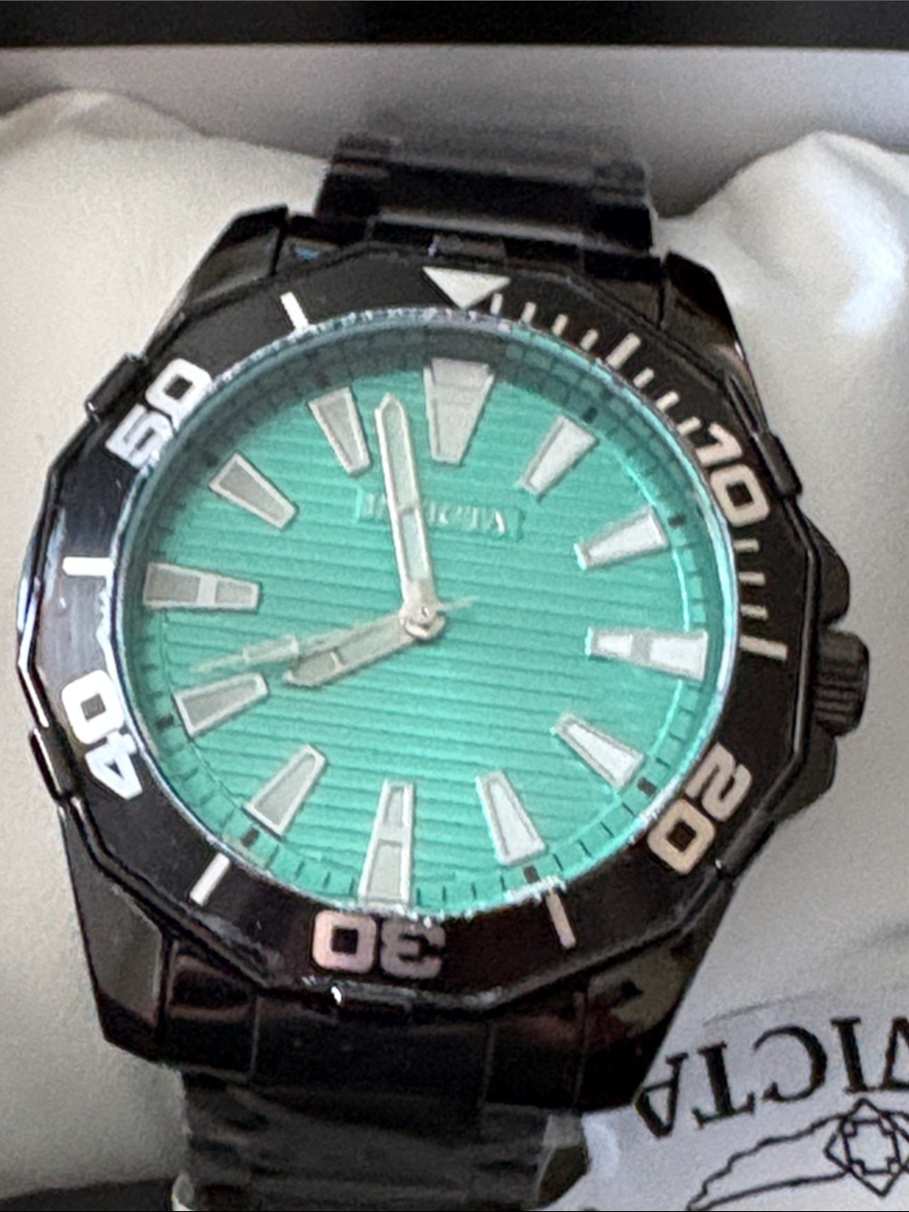INVICTA Diver Meridian
Men 46mm Metal Black Light Blue dial MG68 Quartz - Picture 4 of 15